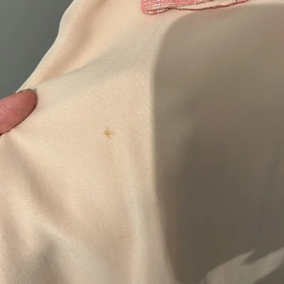 FCUK Light pink mini shift dress with beautiful beading - Picture 6 of 7